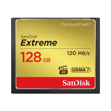 SanDisk 128 GB Extreme CompactFlash Memory Card